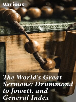 cover image of The World's Great Sermons